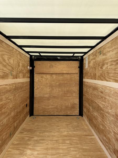 New 2027 Homesteader 6x12 Intrepid V-Nose Cargo Trailer w/ Ramp Door