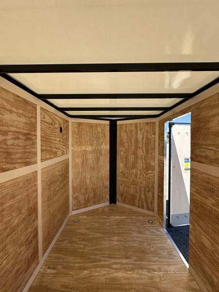 New 2027 Homesteader 6x12 Intrepid V-Nose Cargo Trailer w/ Ramp Door