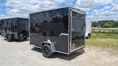 New 2027 Homesteader 6x12 Intrepid V-Nose Cargo Trailer w/ Ramp Door