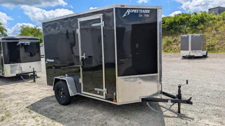 New 2027 Homesteader 6x12 Intrepid V-Nose Cargo Trailer w/ Ramp Door