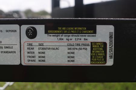 New 2027 5X10 Triple Crown Utility Trailer