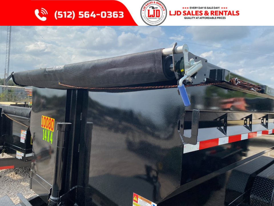 New 2026 Texas Pride - 14 X 4 Dump Trailer - 16K GVWR - Tarp