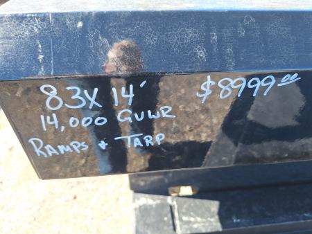 New 2026 Load Trail 83x14 Dump Trailer
