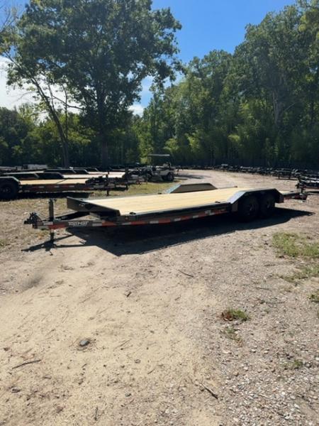 New 2027 Top Hat Trailers WD10-24X102 Deckover Trailer