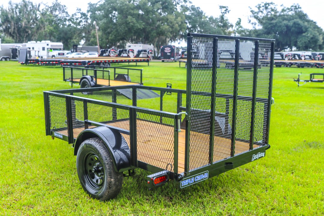 New 2027 5X8 Triple Crown Utility Trailer