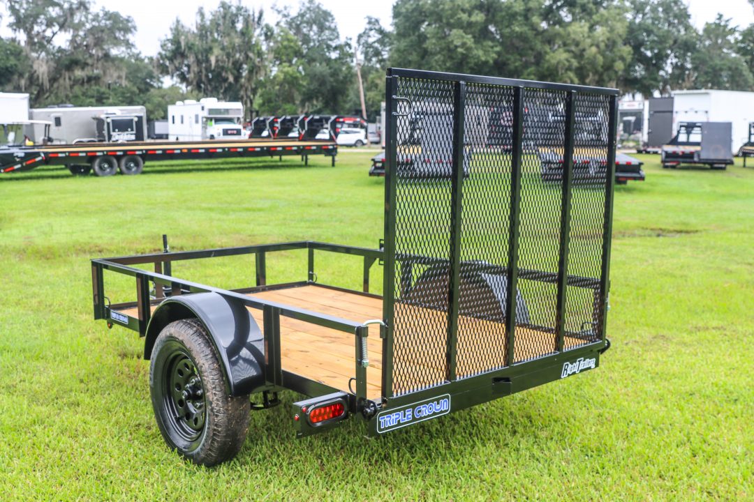 New 2027 5X8 Triple Crown Utility Trailer