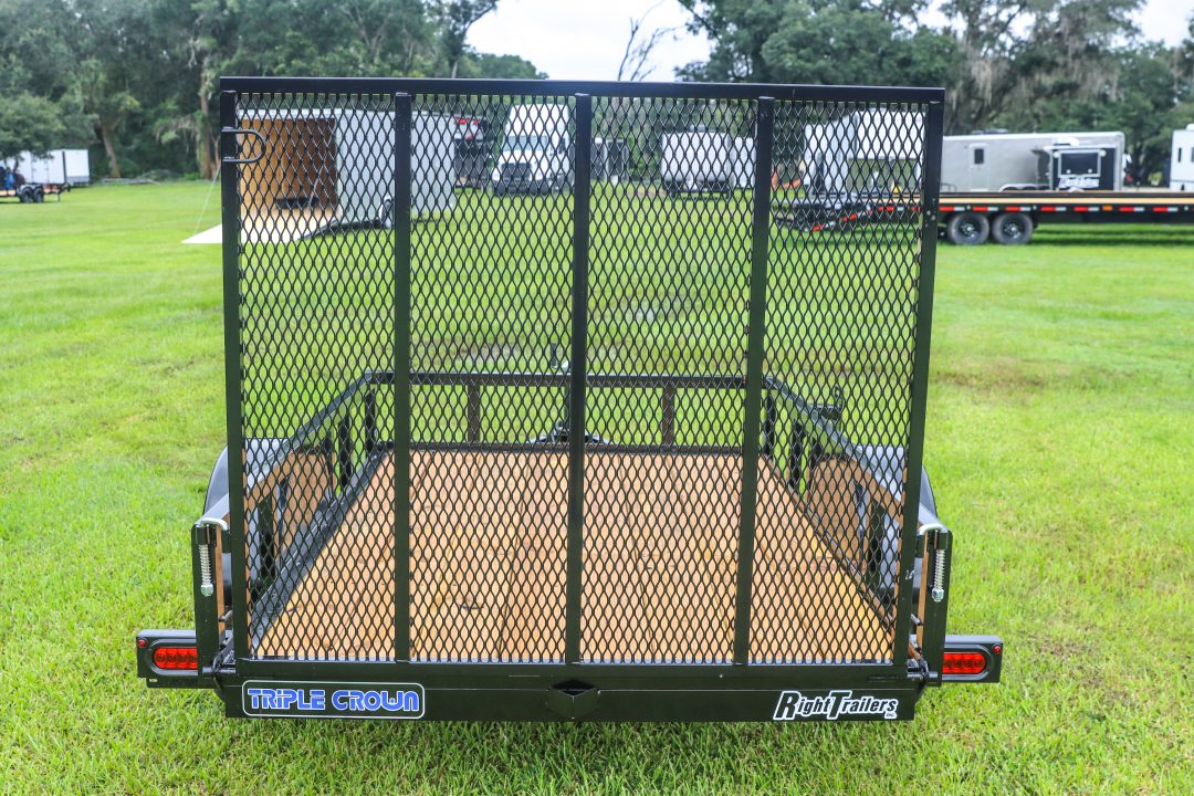 New 2027 5X8 Triple Crown Utility Trailer