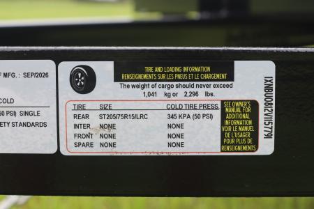 New 2027 5X8 Triple Crown Utility Trailer