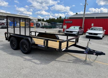 New 2027 Sure-Trac 6x12 7K Tube Top Utility Trailer