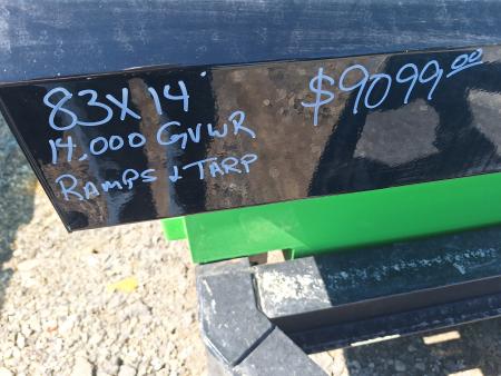 New 2026 Load Trail 83x14 Dump Trailer