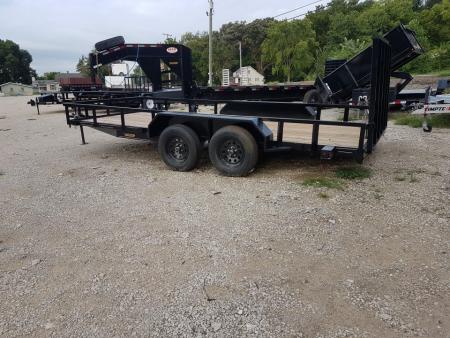 New 2027 MEB 77 x16 Utility Trailer wRamp Gate