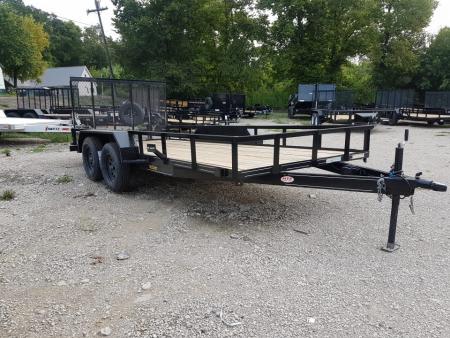 New 2027 MEB 77 x16 Utility Trailer wRamp Gate