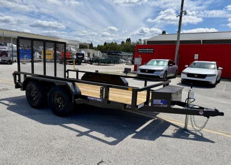 New 2027 Sure-Trac 6x12 7K Tube Top Utility Trailer