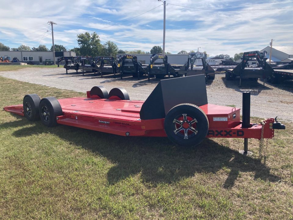New 2027 MAXX-D 80X24 TANDEM 9.9K DROP-N-LOAD W/ HYDROJACK, WINCH, IN FLOOR TOOL BOX & WIRELESS REMOTE Car Hauler