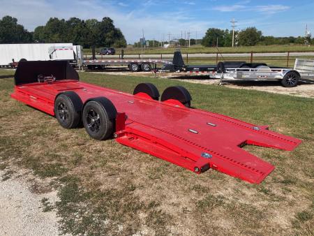 New 2027 MAXX-D 80X24 TANDEM 9.9K DROP-N-LOAD W/ HYDROJACK, WINCH, IN FLOOR TOOL BOX & WIRELESS REMOTE Car Hauler