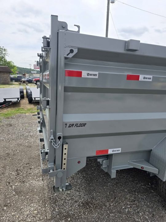 New 2026 7X16X4 3 STAGE TELESCOPIC 7 gauge floor