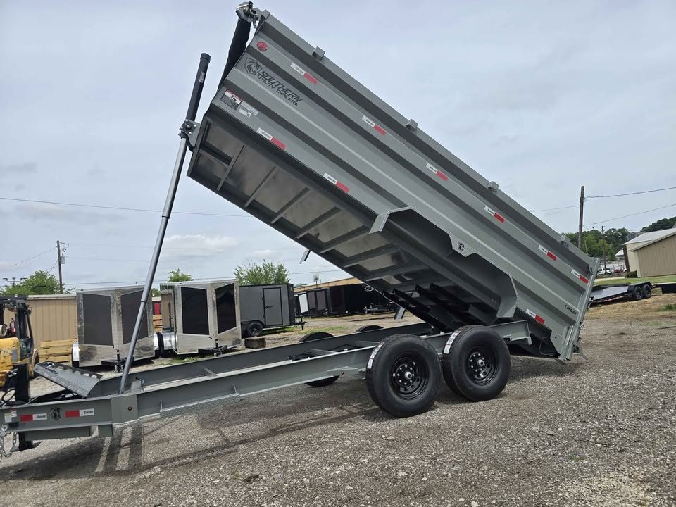 New 2026 7X16X4 3 STAGE TELESCOPIC 7 gauge floor
