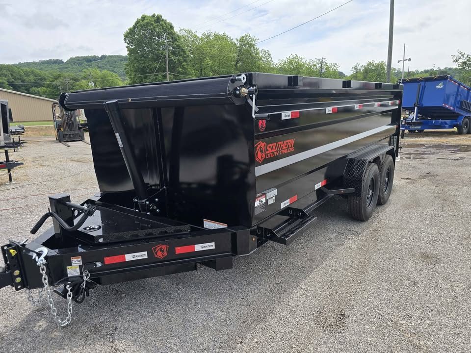New 2026 7X16X4 3 STAGE TELESCOPIC 7 gauge floor