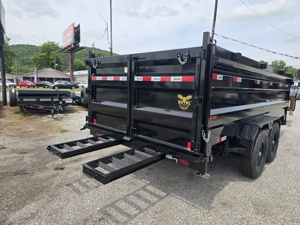 New 2026 7X16X4 3 STAGE TELESCOPIC 7 gauge floor