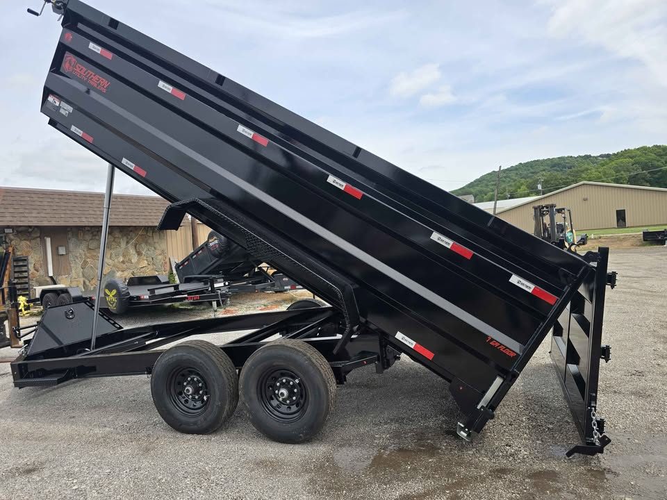 New 2026 7X16X4 3 STAGE TELESCOPIC 7 gauge floor
