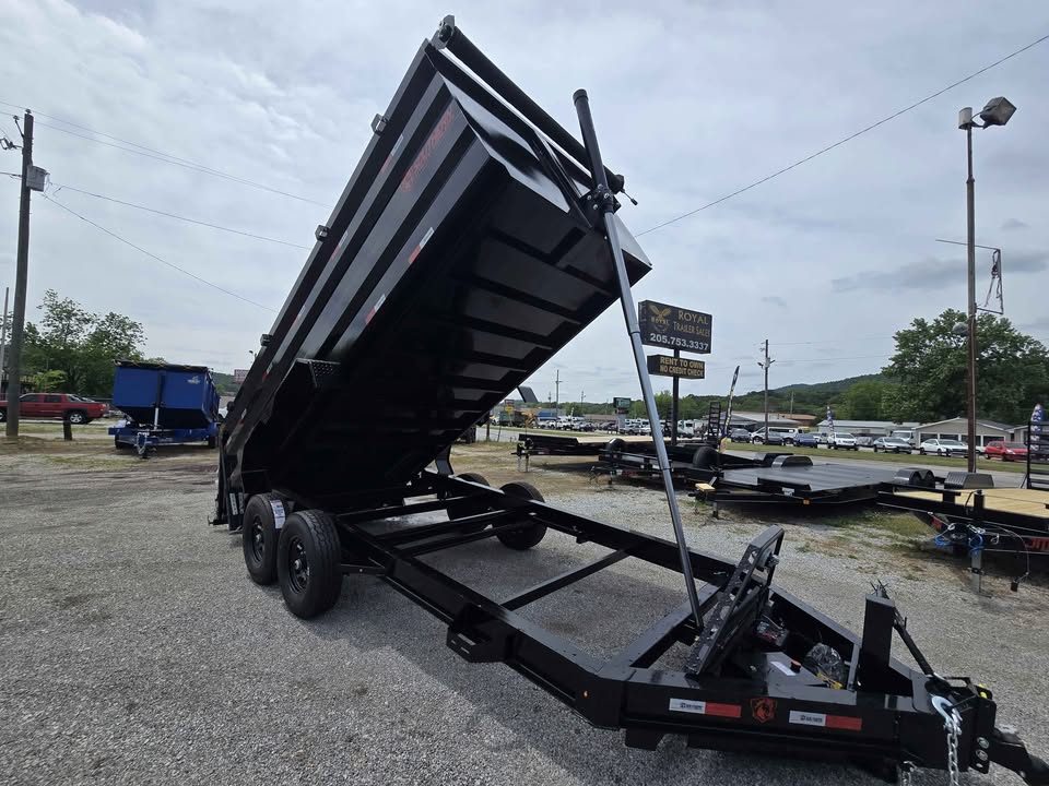 New 2026 7X16X4 3 STAGE TELESCOPIC 7 gauge floor