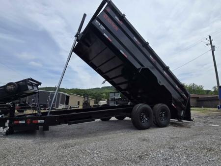 New 2026 7X16X4 3 STAGE TELESCOPIC 7 gauge floor