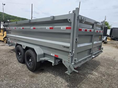 New 2026 7X16X4 3 STAGE TELESCOPIC 7 gauge floor