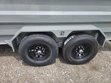 New 2026 7X16X4 3 STAGE TELESCOPIC 7 gauge floor