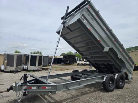 New 2026 7X16X4 3 STAGE TELESCOPIC 7 gauge floor