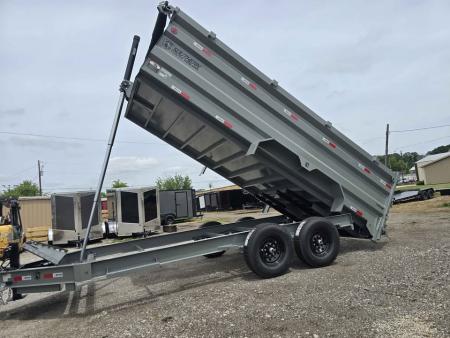New 2026 7X16X4 3 STAGE TELESCOPIC 7 gauge floor