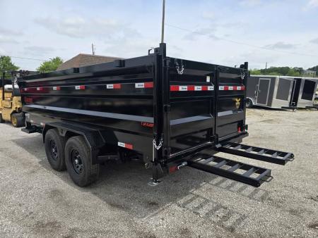 New 2026 7X16X4 3 STAGE TELESCOPIC 7 gauge floor