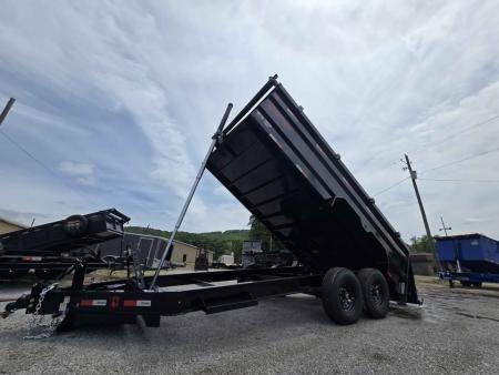 New 2026 7X16X4 3 STAGE TELESCOPIC 7 gauge floor