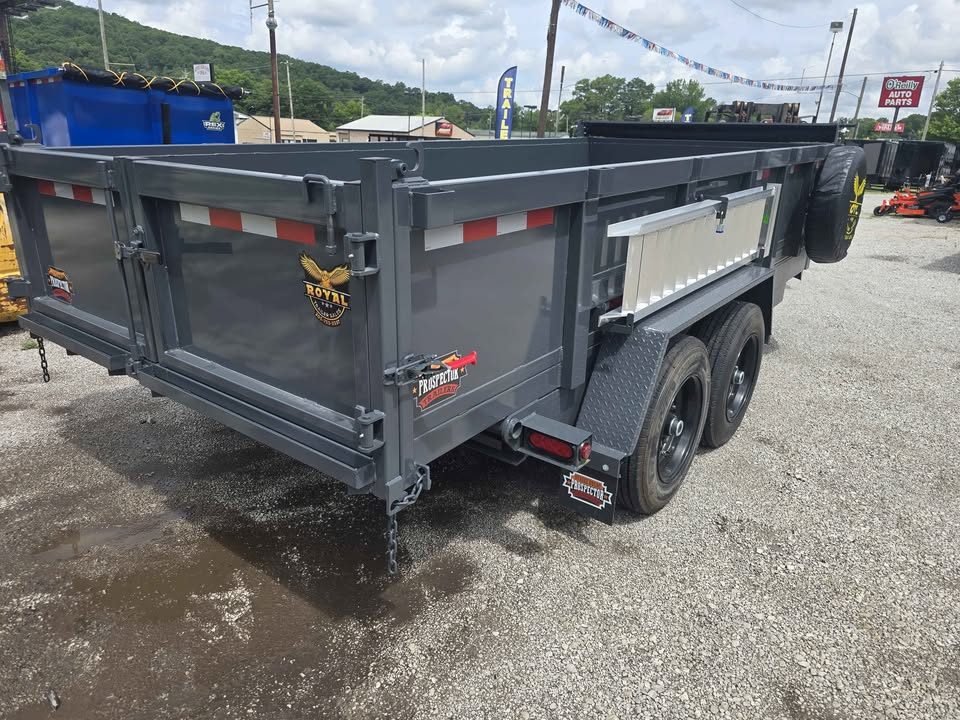 New 2026 7X16X2 16.000GVWR 16PLY TIRES
