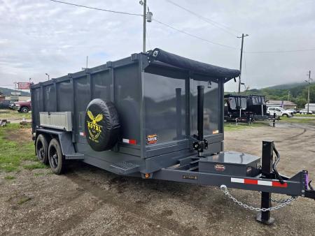 New 2026 7X16X4 16.000GVWR 16PLY TIRES