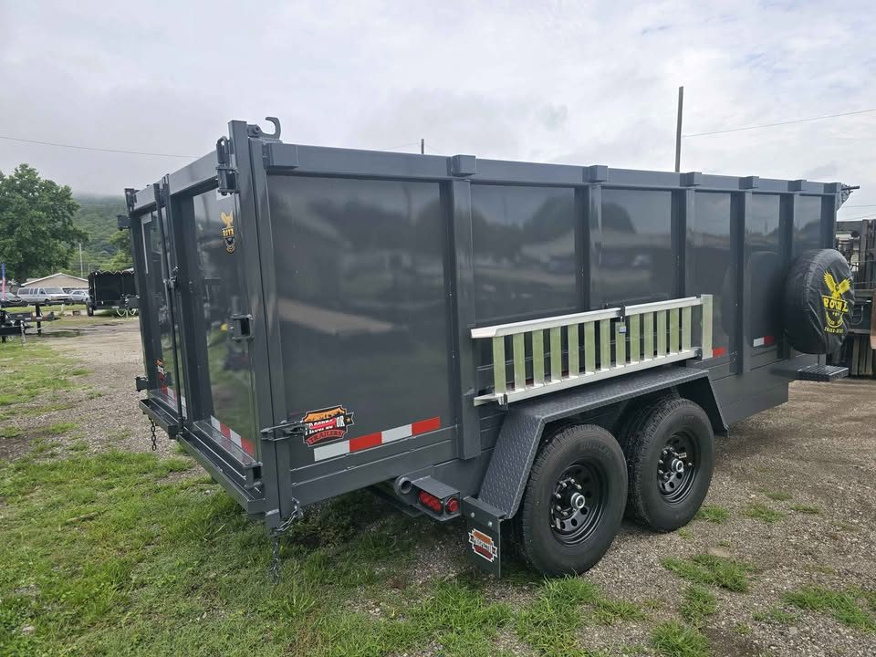 New 2026 7X16X4 14.000LB GVWR 14ply tires