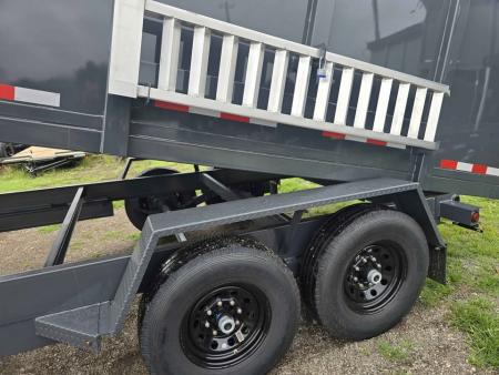 New 2026 7X16X4 14.000LB GVWR 14ply tires