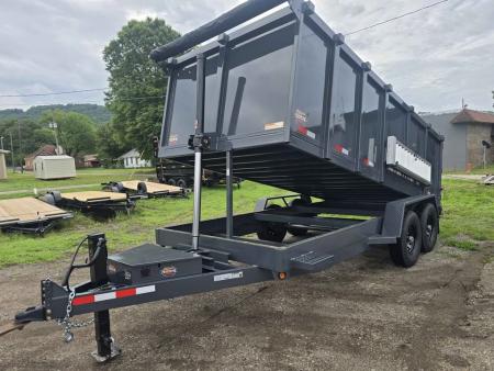 New 2026 7X16X4 14.000LB GVWR 14ply tires