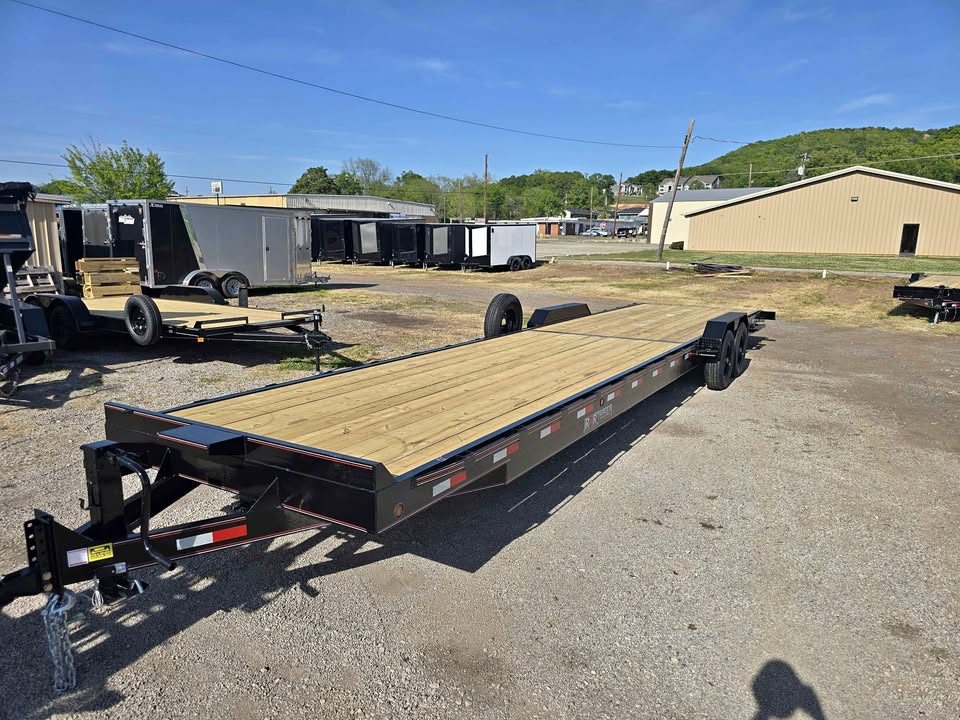 New 2026 7X36FT 2 CAR TRAILER 14.000 gvwr