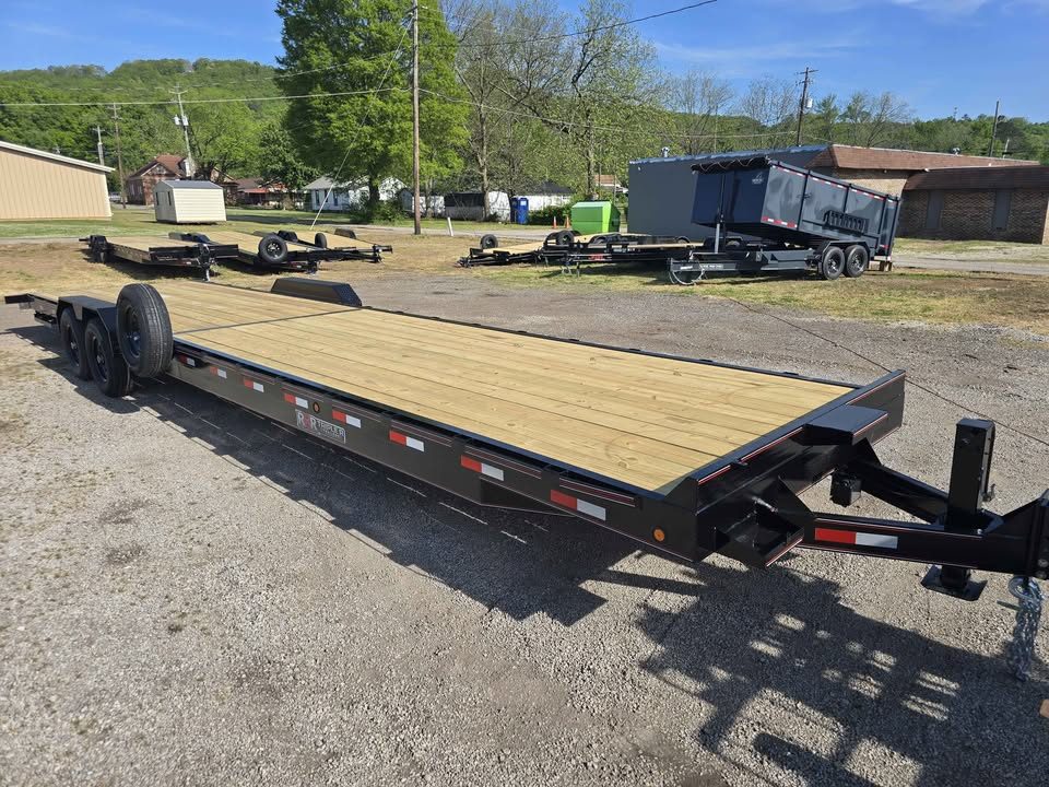 New 2026 7X36FT 2 CAR TRAILER 14.000 gvwr