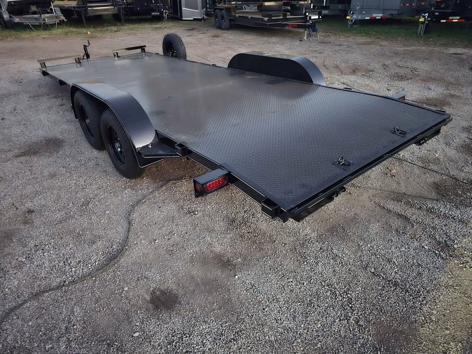 New 2026 82X20 DELUXE MODEL CAR TRAILER