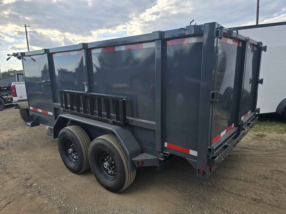 New 2026 7X14X4 14.000 GVWR 14PLY TIRES