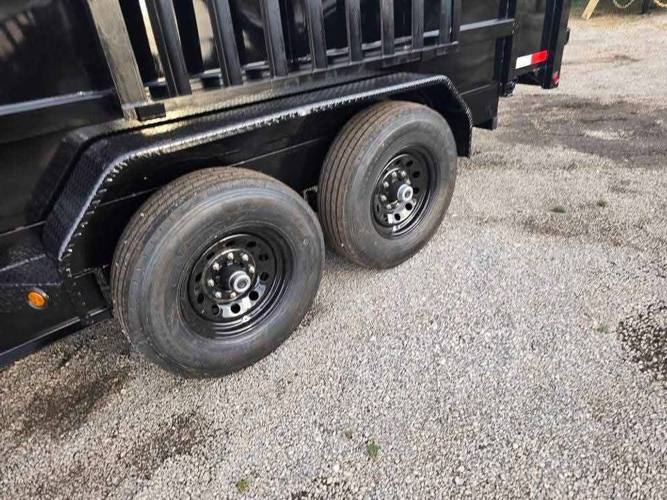 New 2026 7X14X4 14.000 GVWR 14PLY TIRES