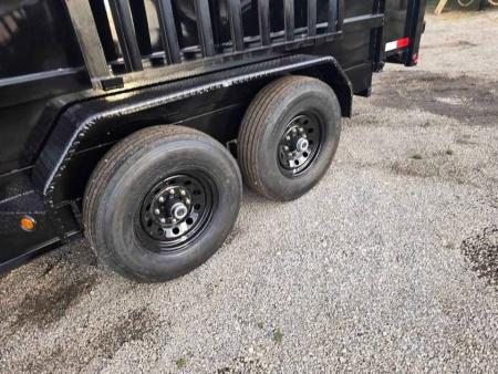 New 2026 7X14X4 14.000 GVWR 14PLY TIRES