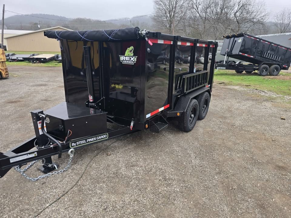 New 2026 6X12X4 10.400 GVWR 3 stage telescopic