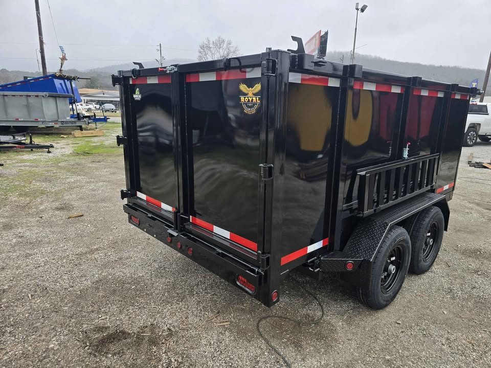 New 2026 6X12X4 10.400 GVWR 3 stage telescopic