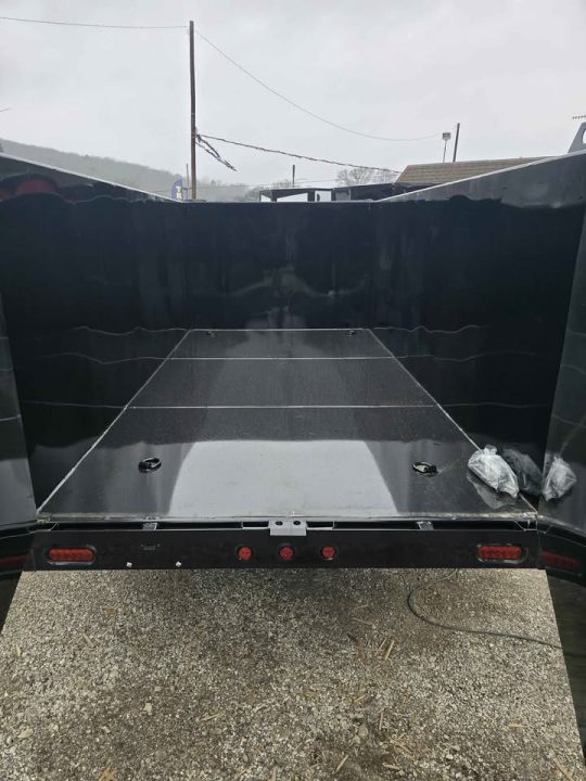 New 2026 6X12X4 10.400 GVWR 3 stage telescopic