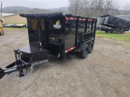 New 2026 6X12X4 10.400 GVWR 3 stage telescopic