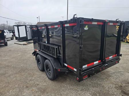 New 2026 6X12X4 10.400 GVWR 3 stage telescopic