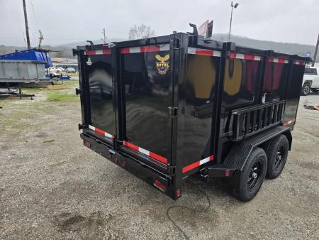 New 2026 6X12X4 10.400 GVWR 3 stage telescopic