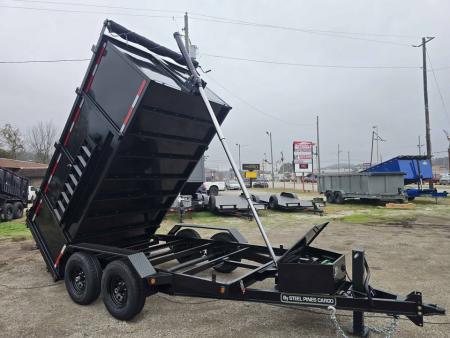New 2026 6X12X4 10.400 GVWR 3 stage telescopic